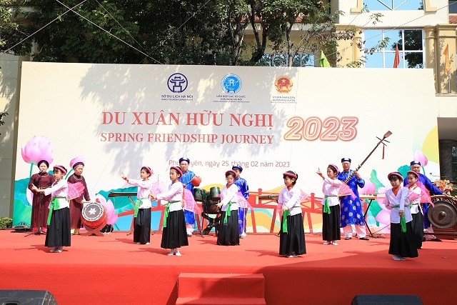 Hành trình ý nghĩa của chương trình Du Xuân Hữu nghị 2023