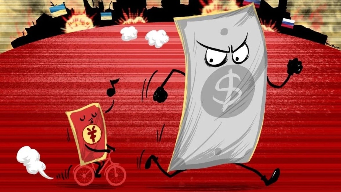 Hưởng lợi đáng kể từ nỗ lực phi USD hóa của Nga, Trung Quốc đẩy nhanh tốc độ biến NDT thành tiền tệ quốc tế