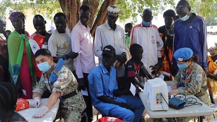 Bệnh viện dã chiến Việt Nam tổ chức nhiều hoạt động để chào mừng Ngày Thầy thuốc Việt Nam tại Nam Sudan