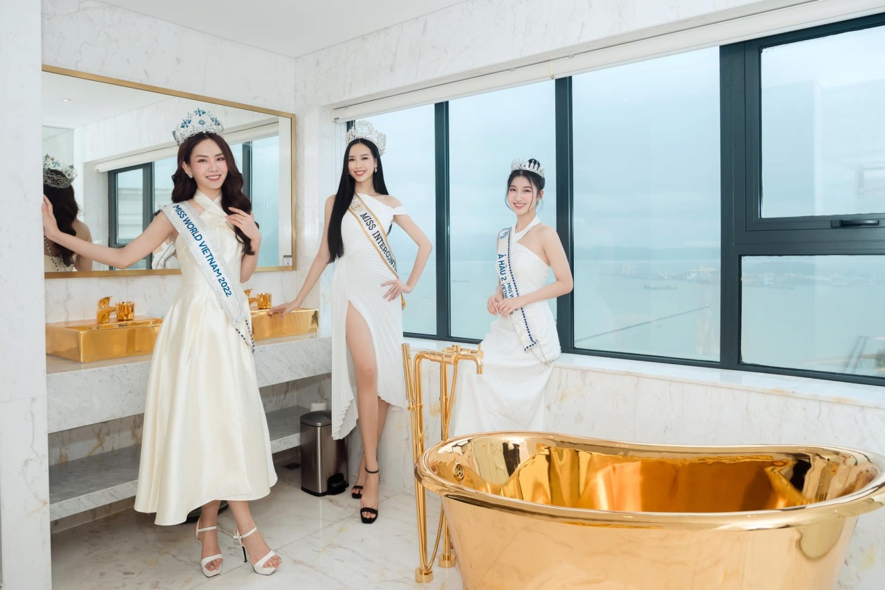 Khi top 3 Mai Phương - Bảo Ngọc - Phương Nhi đứng chung một khung hình