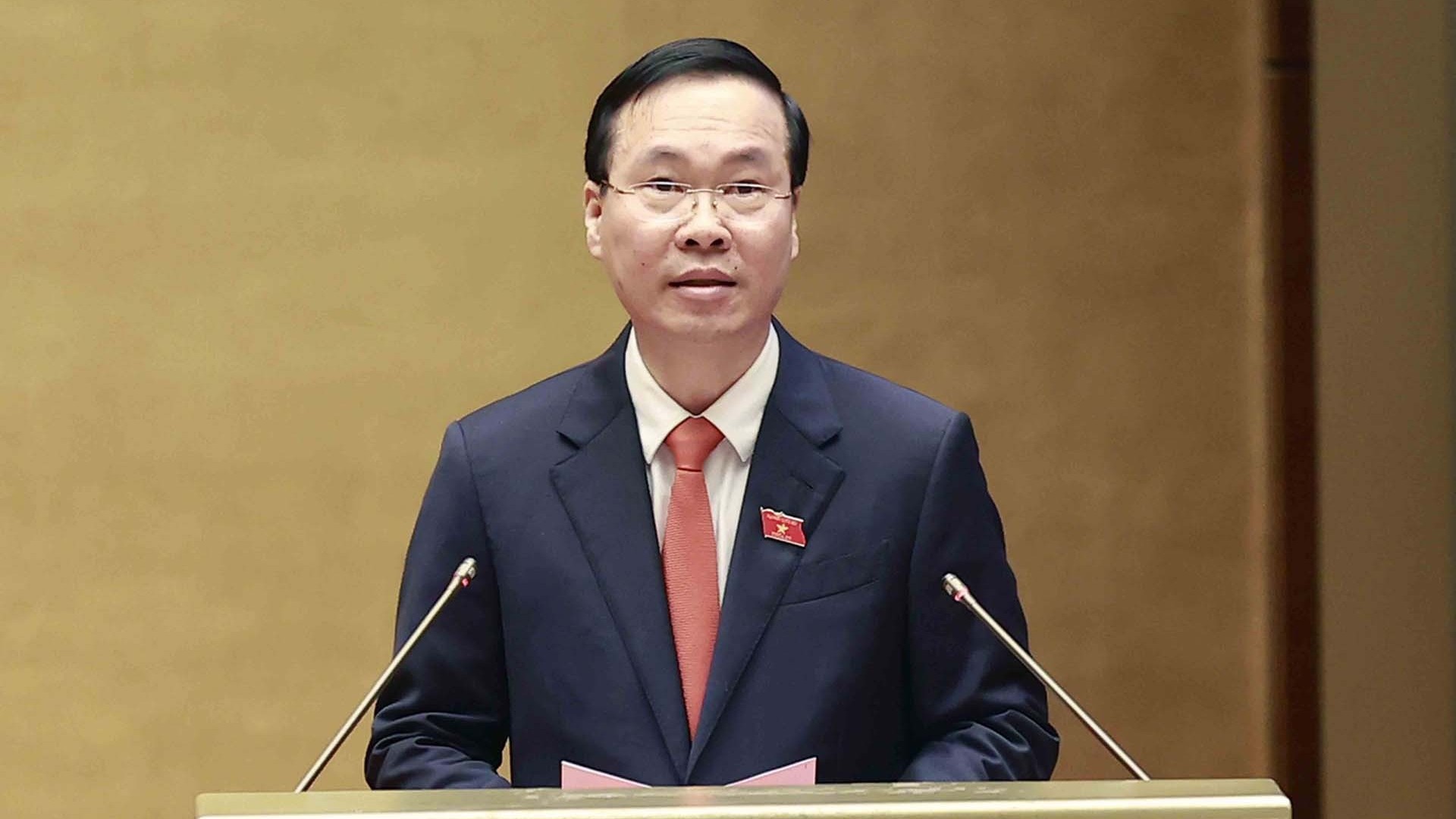 Điện và thư chúc mừng Chủ tịch nước Võ Văn Thưởng