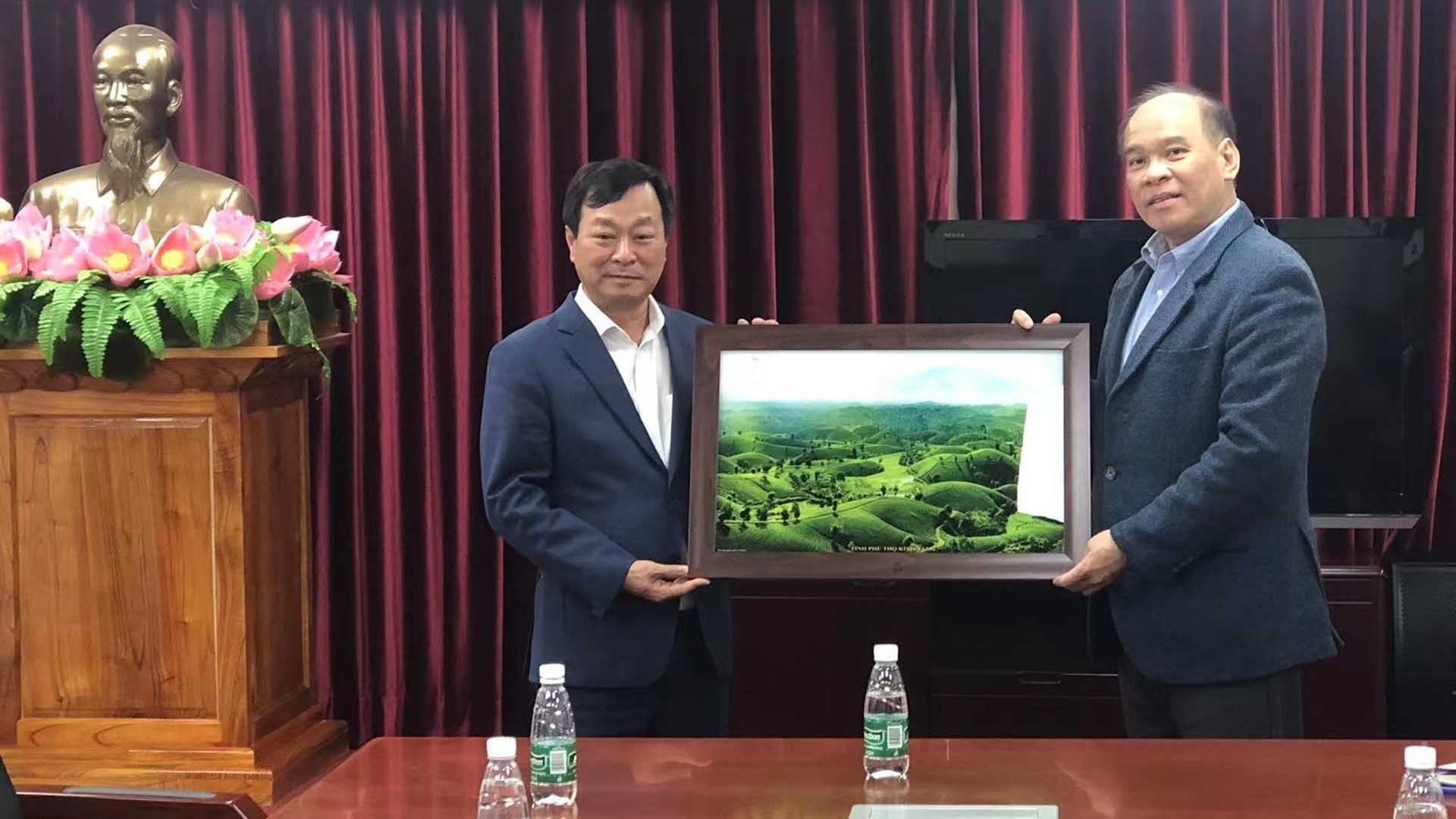 Phú Thọ thúc đẩy các dự án hợp tác với các doanh nghiệp, đối tác Quảng Đông, Trung Quốc