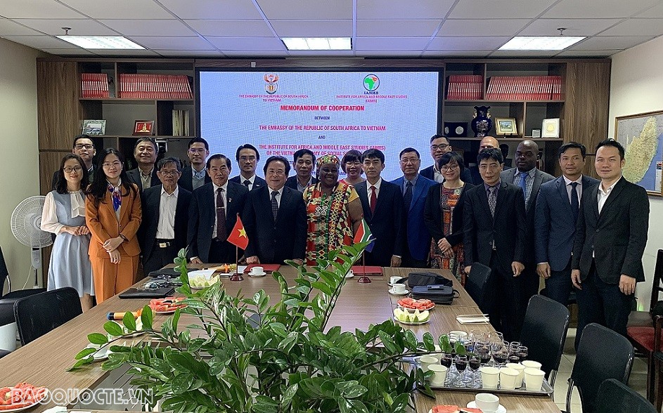 Hoạt động kỷ niệm 30 năm Việt Nam-Nam Phi: Những đóng góp tích cực thúc đẩy quan hệ hợp tác song phương Hoạt động kỷ niệm 30 năm Việt Nam-Nam Phi: Những đóng góp tích cực thúc đẩy quan hệ hợp tác song phương