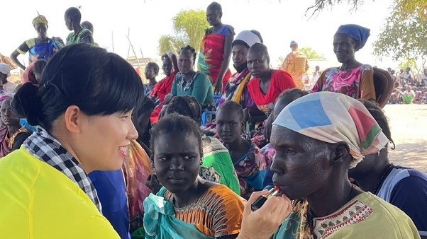 Ngày quốc tế Phụ nữ ở Bệnh viện dã chiến Việt Nam