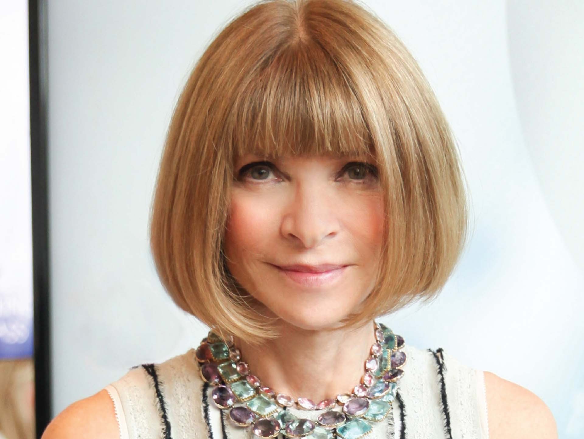 Bà Anna Wintour - Tổng biên tập tạp chí Vogue