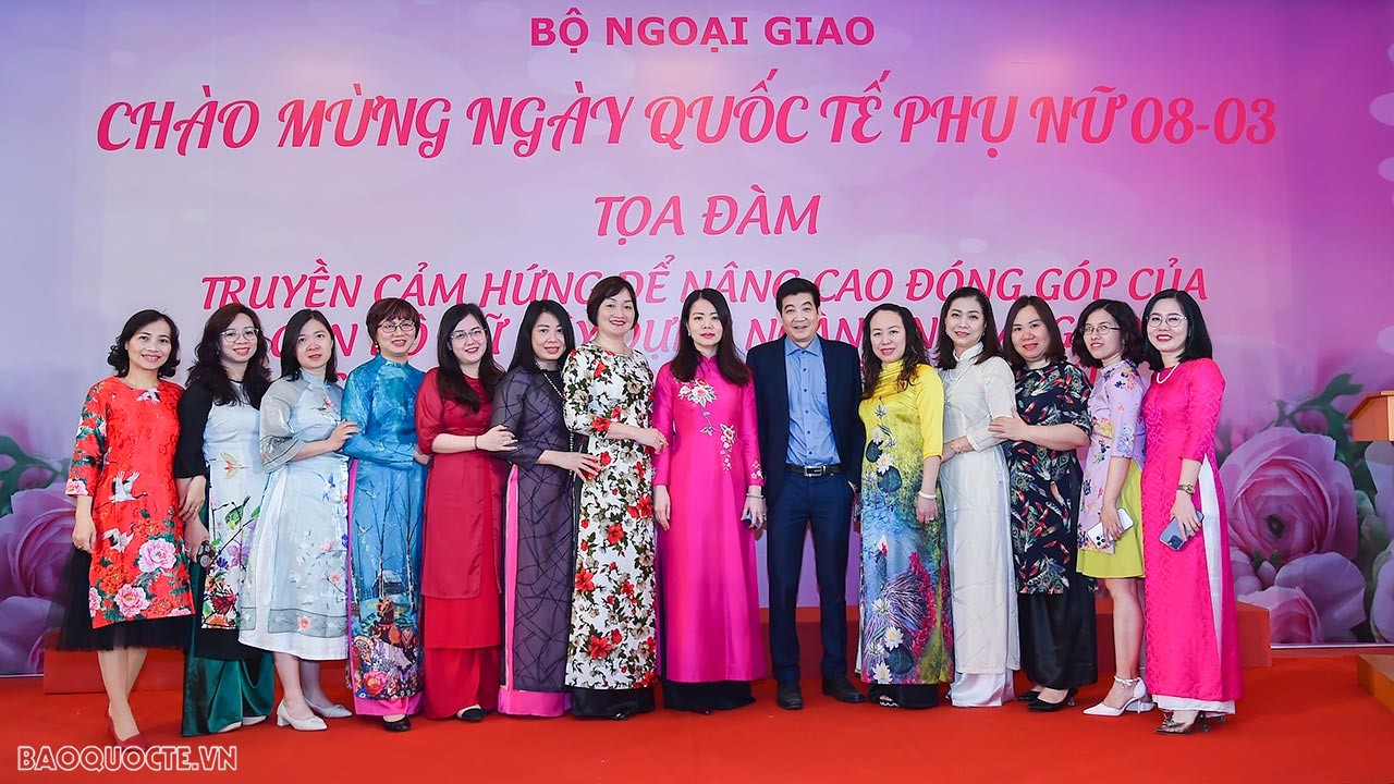 Bộ Ngoại giao tổ chức Lễ kỷ niệm 113 năm Ngày quốc tế Phụ nữ 8/3