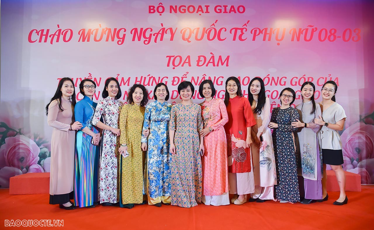 Bộ Ngoại giao tổ chức Lễ kỷ niệm 113 năm Ngày quốc tế Phụ nữ 8/3