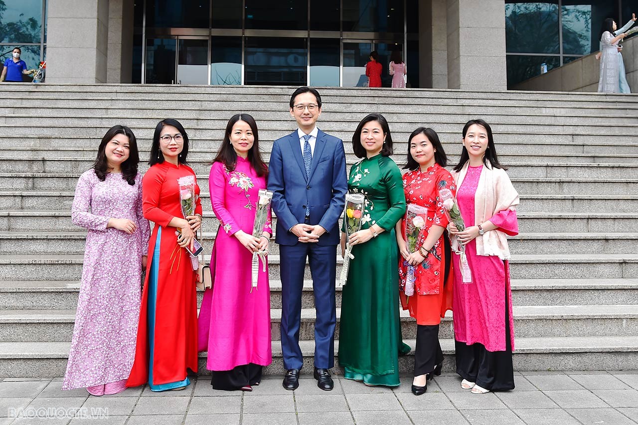 Bộ Ngoại giao tổ chức Lễ kỷ niệm 113 năm Ngày quốc tế Phụ nữ 8/3