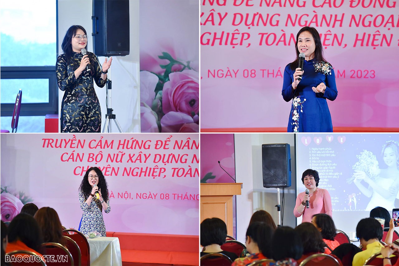 Bộ Ngoại giao tổ chức Lễ kỷ niệm 113 năm Ngày quốc tế Phụ nữ 8/3