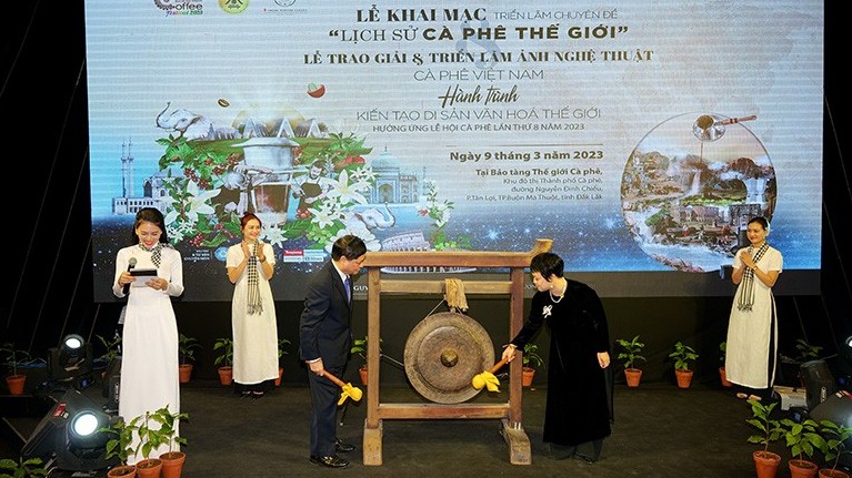 Khai mạc triển lãm chuyên đề tại Lễ hội Cà phê Buôn Ma Thuột lần thứ 8 năm 2023