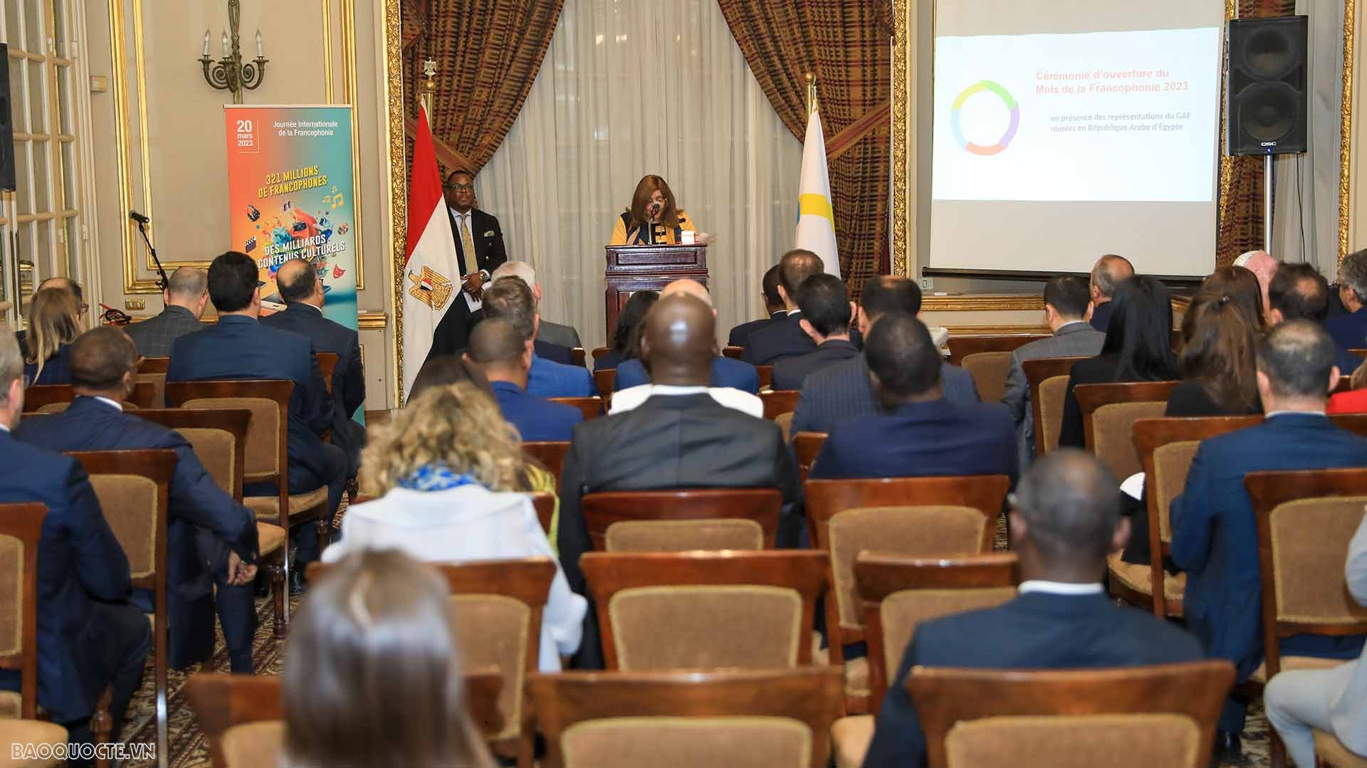 Đại sứ Nguyễn Huy Dũng tham dự lễ phát động tháng Pháp ngữ 2023 tại Ai Cập Đại sứ Nguyễn Huy Dũng dự lễ phát động tháng Pháp ngữ 2023 tại Ai Cập