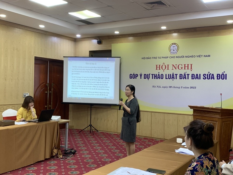 Góp ý vào Dự thảo luật Đất Đai sửa đổi