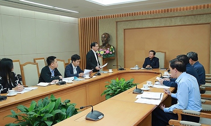 Bất động sản mới nhất. Phú Thủ tướng Trần Hồng Hà làm việc với Bộ Xây dựng, ngày 10/3. (Nguồn: VGP)