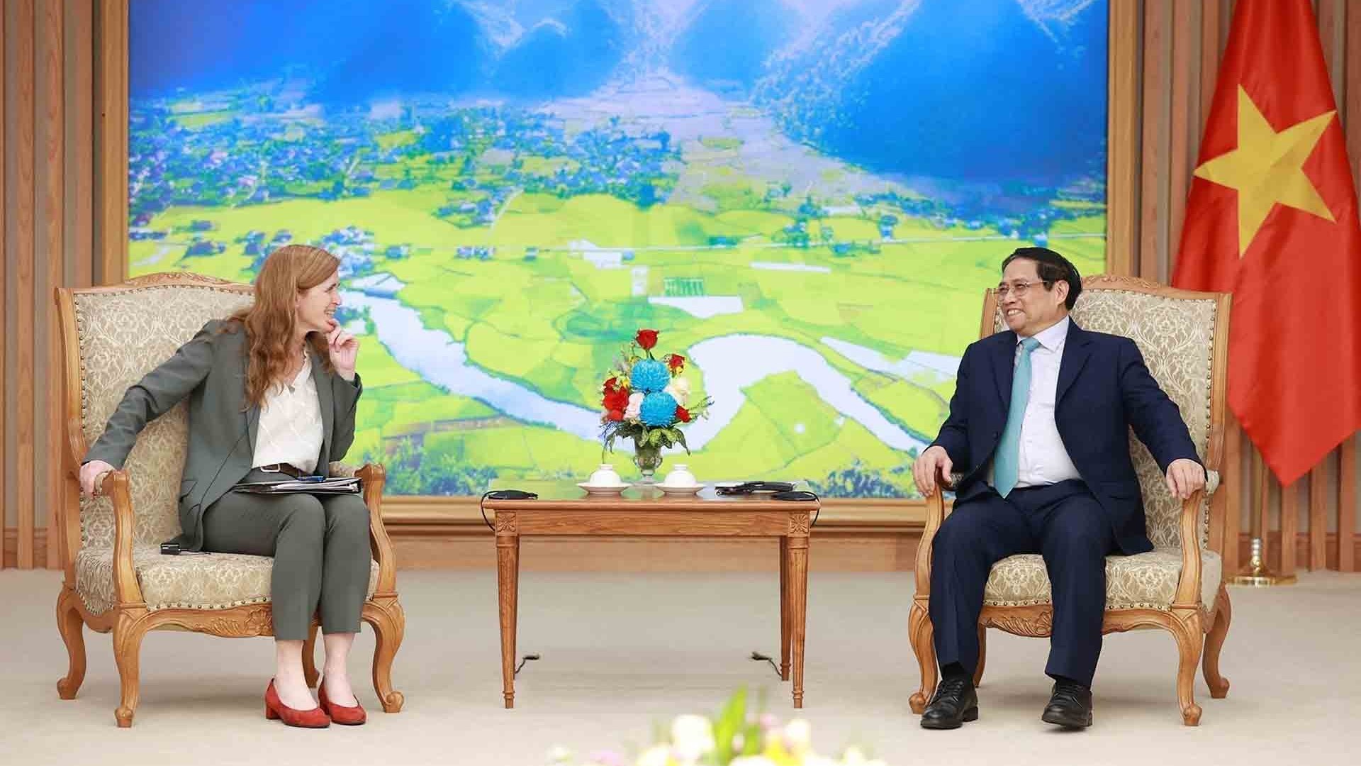 Thủ tướng Phạm Minh Chính tiếp Tổng giám đốc Cơ quan Phát triển quốc tế Hoa Kỳ