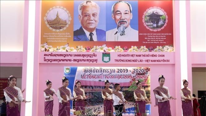 Mái trường của tinh thần đoàn kết và tình hữu nghị Việt-Lào