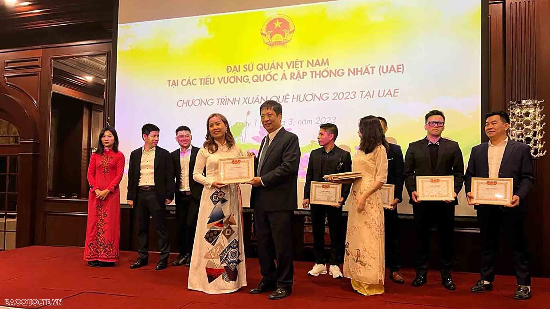 Đậm đà bản sắc dân tộc chương trình ‘Lễ hội mùa Xuân 2023’ tại UAE