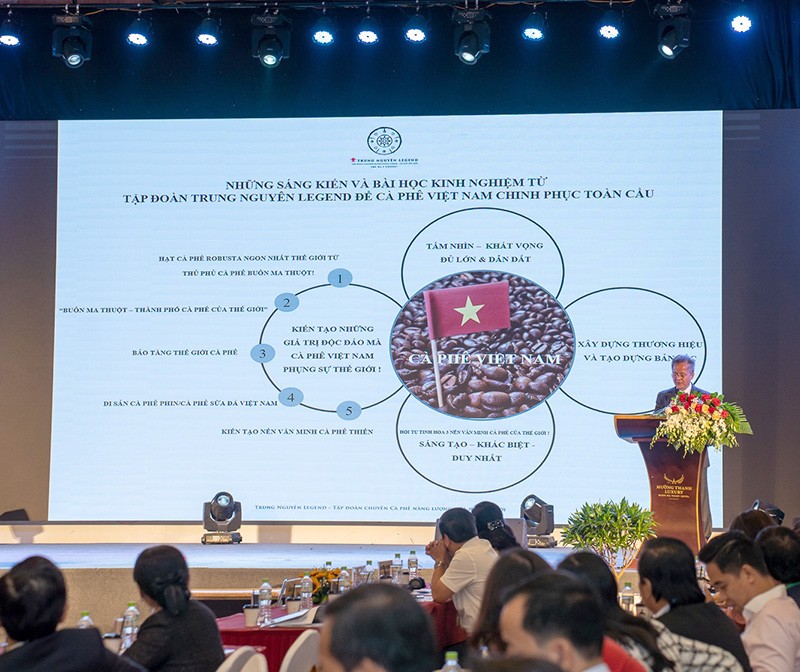 Trung Nguyên Legend đang hiện thực các sáng kiến để cùng tỉnh Đắk Lắk đưa Buôn Ma Thuột thành Thành phố cà phê của thế giới