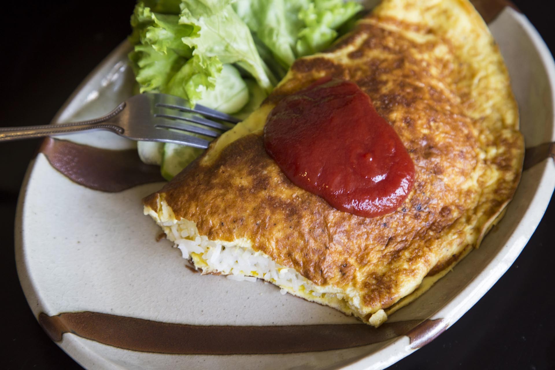 “Omurice”, hay cơm cuộn trứng chiên đã bất ngờ trở thành tâm điểm thú vị trong quan hệ Nhật Bản-Hàn Quốc. (Nguồn: Getty Images)