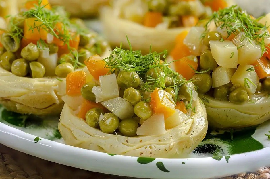 Độc đáo món khai vị truyền thống làm từ hoa atiso của người Thổ Nhĩ Kỳ