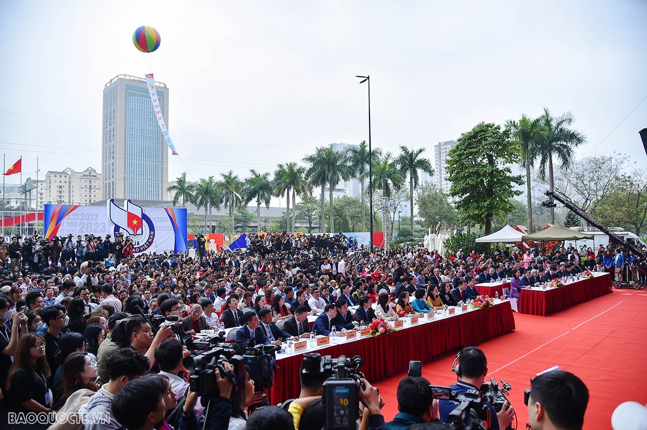 Từng bừng khai mạc Hội Báo toàn quốc năm 2023 Từng bừng khai mạc Hội Báo toàn quốc năm 2023