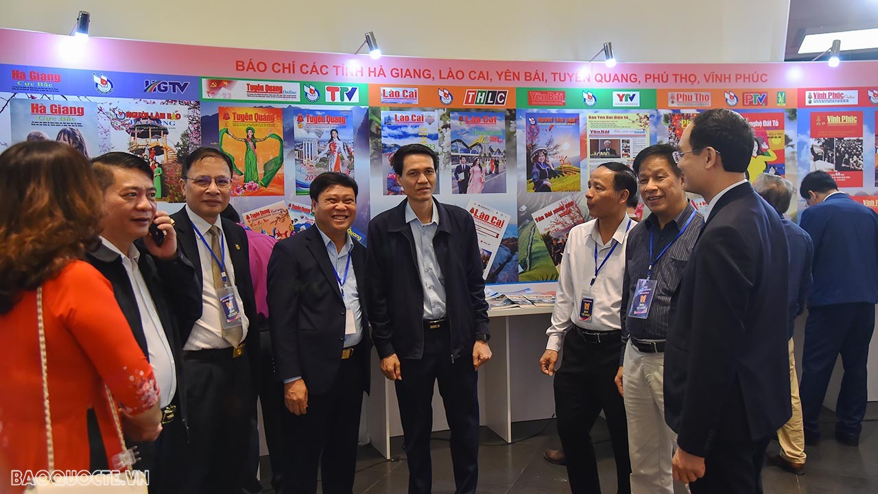 Toàn cảnh phiên khai mạc Hội báo toàn quốc năm 2023 qua ảnh