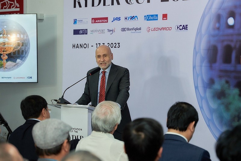 Ryder Cup 2023: Cơ hội Việt Nam-Italy đẩy mạnh hợp tác trong lĩnh vực du lịch thể thao