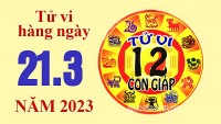 Tử vi hôm nay, xem tử vi 12 con giáp ngày 21/3/2023: Tuổi Dần nhân duyên hài hòa