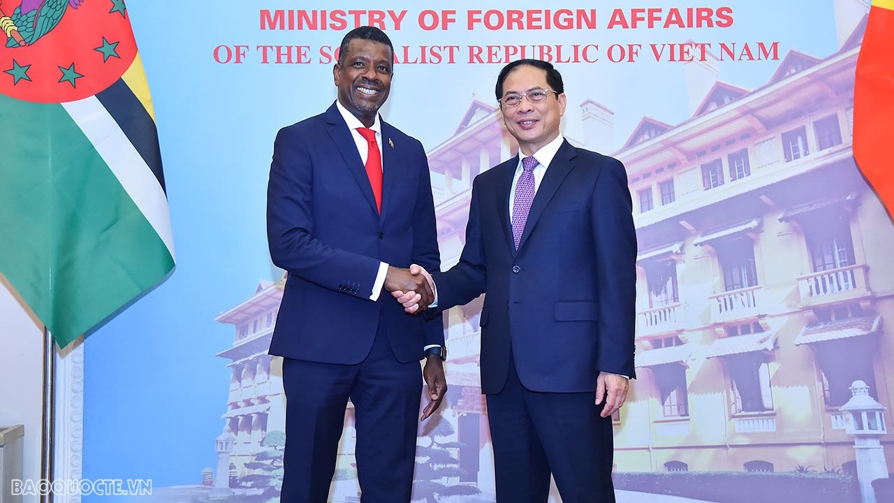 Việt Nam-Dominica nhất trí mở rộng quan hệ hợp tác cả trên bình diện song phương và đa phương