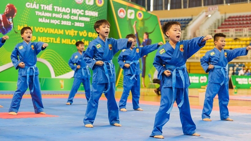 Sôi động Giải Vovinam Việt võ đạo năm học 2022 – 2023