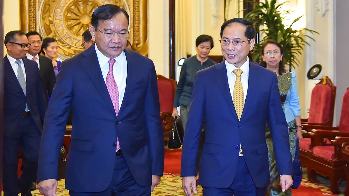 Việt Nam-Campuchia thúc đẩy xây dựng đường biên giới hòa bình, hữu nghị, hợp tác và phát triển