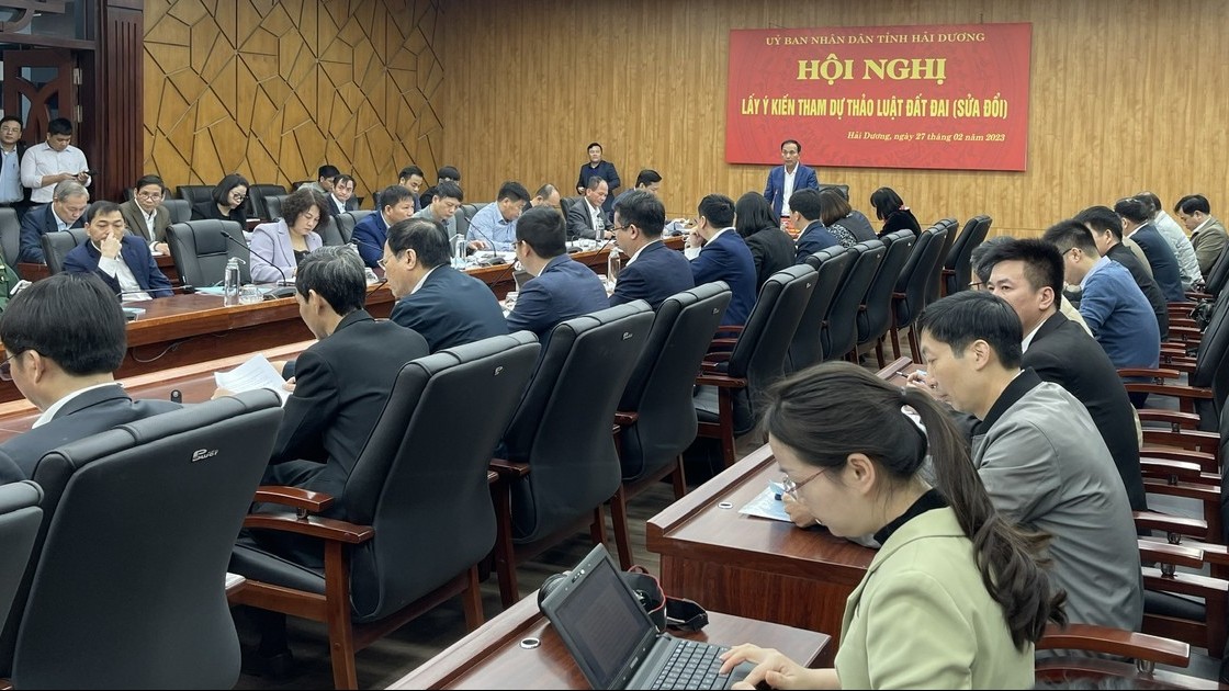 Hải Dương tích cực đóng góp ý kiến vào dự thảo Luật Đất đai sửa đổi