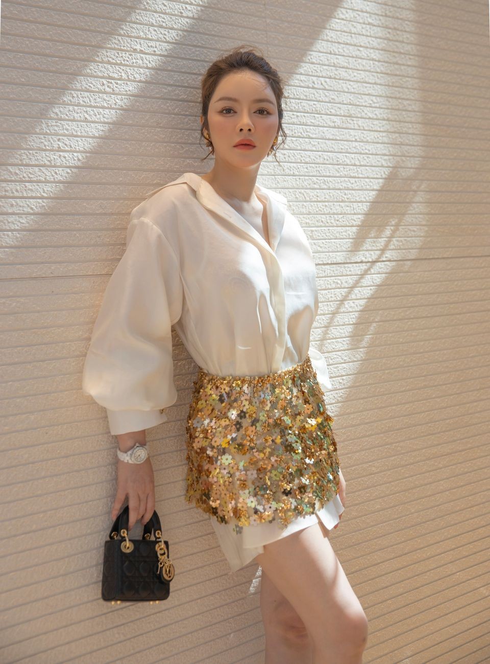 Lý Nhã Kỳ tái xuất trẻ trung tại sự kiện của Mr. Đàm