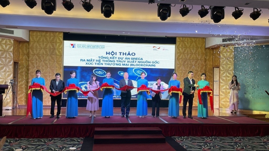 Ra mắt hệ thống truy xuất nguồn gốc xúc tiến thương mại áp dụng Blockchain