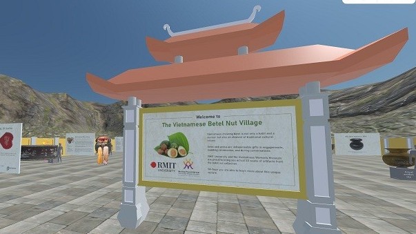 Độc đáo cách quảng bá văn hóa trầu cau Việt qua không gian ảo 3D