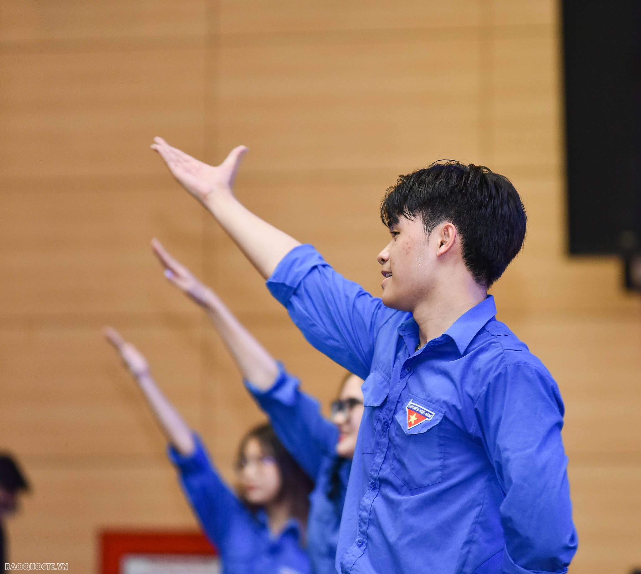 Chùm ảnh Bộ trưởng Bùi Thanh Sơn  đối thoại với thanh niên ngoại giao