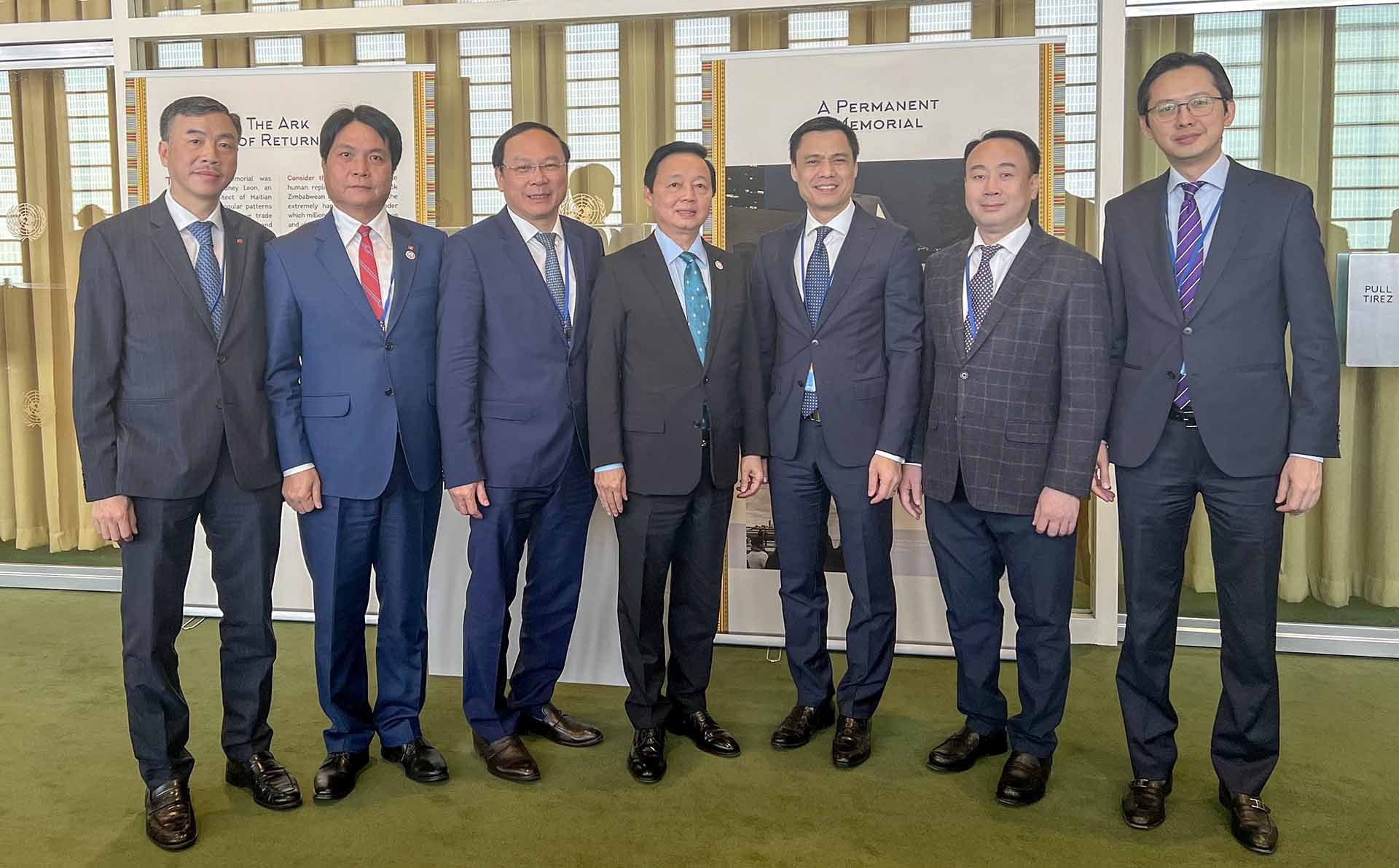 Phó Thủ tướng Trần Hồng Hà dự, phát biểu tại Hội nghị về Nước của Liên hợp quốc và tiếp xúc song phương với lãnh đạo các nước