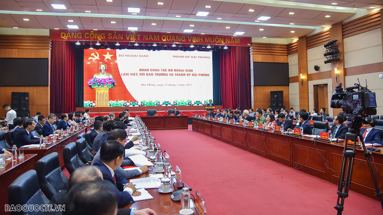 Công tác đối ngoại ‘đi trước mở đường’ cho sự phát triển kinh tế - xã hội TP Hải Phòng