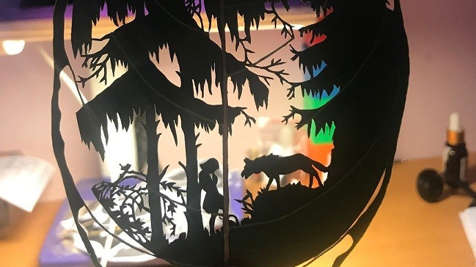 Một học sinh Việt Nam gây bất ngờ khi sáng tạo nghệ thuật từ những chiếc lá