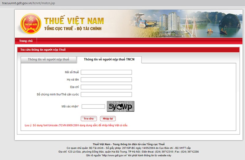 Hướng dẫn tra cứu ngày cấp mã số thuế cá nhân mới nhất