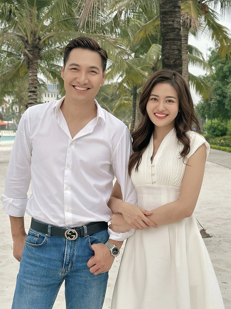 Tập cuối phim truyền hình Những hình ảnh hậu trường vui tươi trong tập cuối phim Đừng nói khi yêu