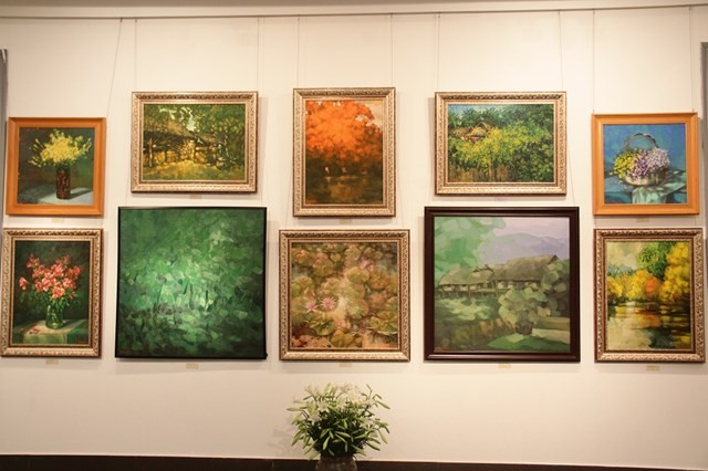 Góc Triển lãm  họa sĩ Lê Quang