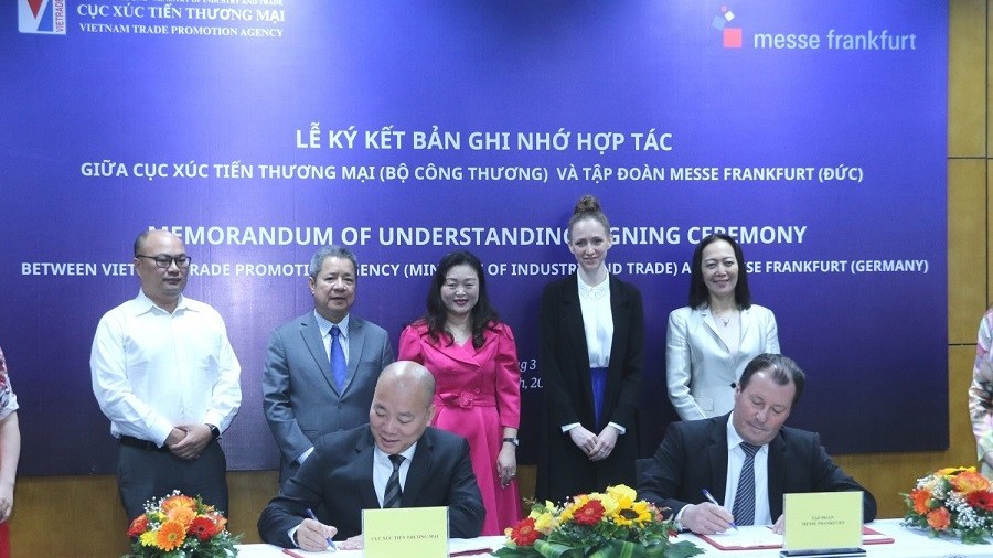 Thúc đẩy hợp tác xúc tiến thương mại trong lĩnh vực hội chợ quốc tế