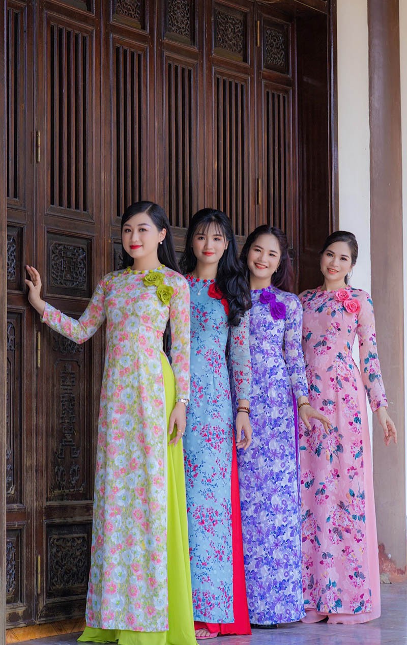 Áo dài Trang Lê được khách hàng trong và ngoài nước yêu thích