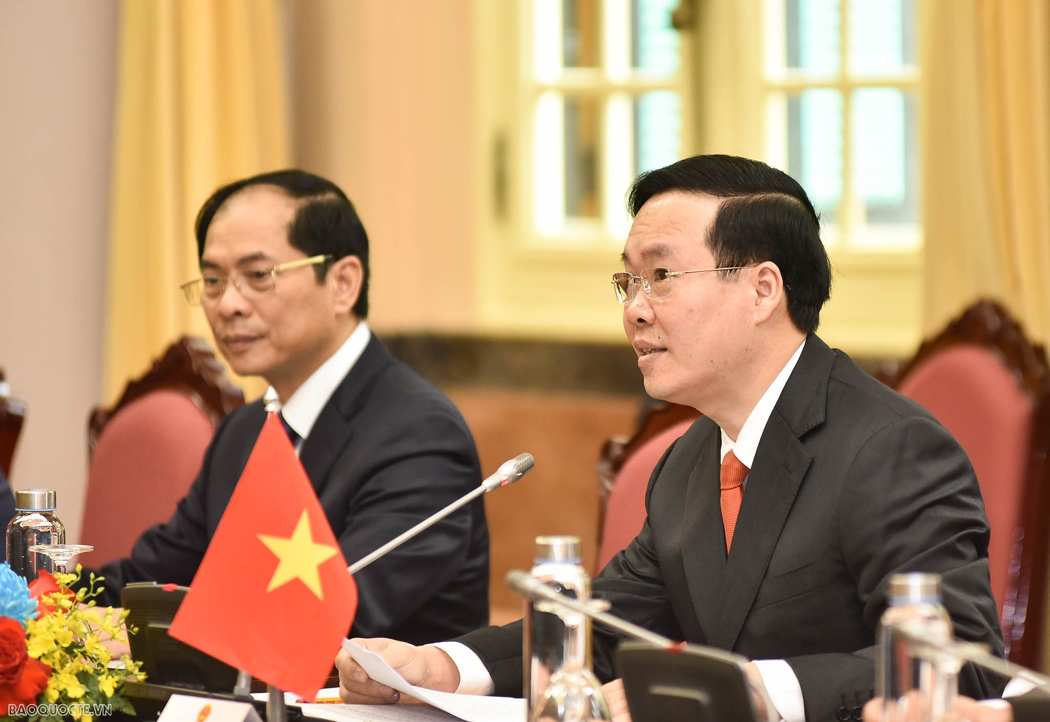 Chủ tịch nước Võ Văn Thưởng chủ trì lễ đón chính thức Toàn quyền Australia David Hurley