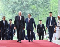 Thủ tướng Chính phủ Phạm Minh Chính tiếp Toàn quyền Australia David Hurley