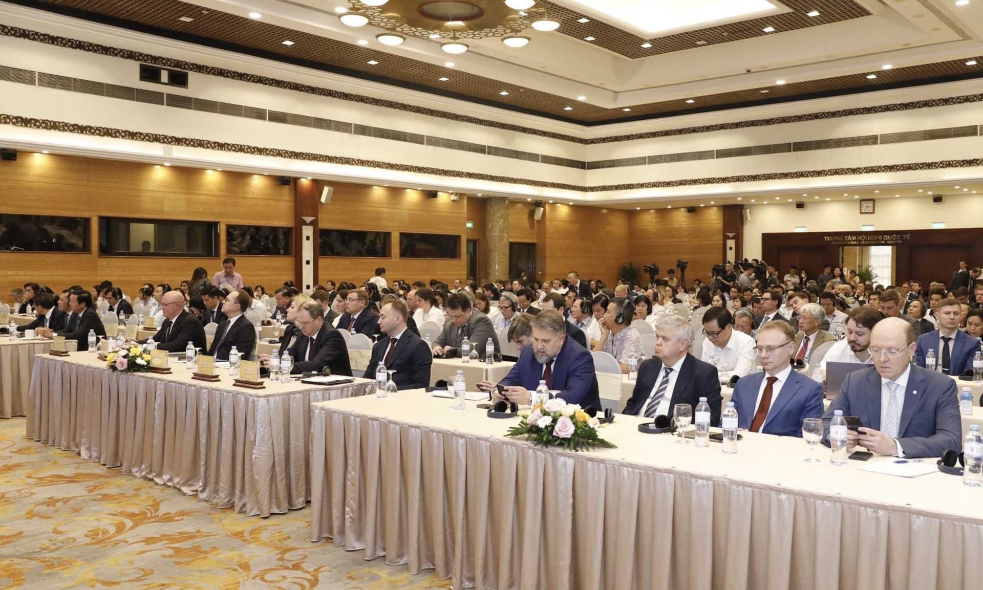 Doanh nghiệp Việt Nam-Nga tham dự diễn đàn. (Nguồn: TTXVN)