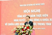 Chủ tịch nước: Phát huy hơn nữa vai trò tiên phong của đối ngoại trong bảo vệ Tổ quốc