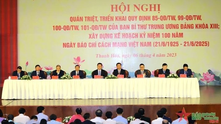 Hội nghị quán triệt, triển khai các quy định của Ban Bí thư về báo chí, xuất bản