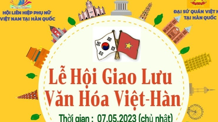 Giao lưu văn hóa Việt-Hàn sẽ được tổ chức vào tháng 5 tới