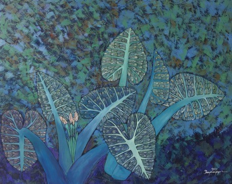 Họa sĩ tài năng Dương Xuân Quyền truyền tải thông điệp ý nghĩa về cuộc sống và con người qua hội họa Họa sĩ Dương Xuân Quyền truyền tải thông điệp cuộc sống qua hội họa